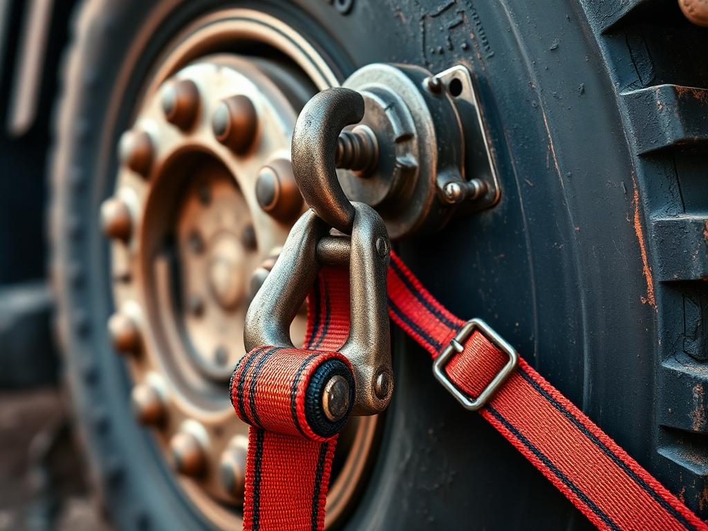 Strapped & secured — every wheel checked.