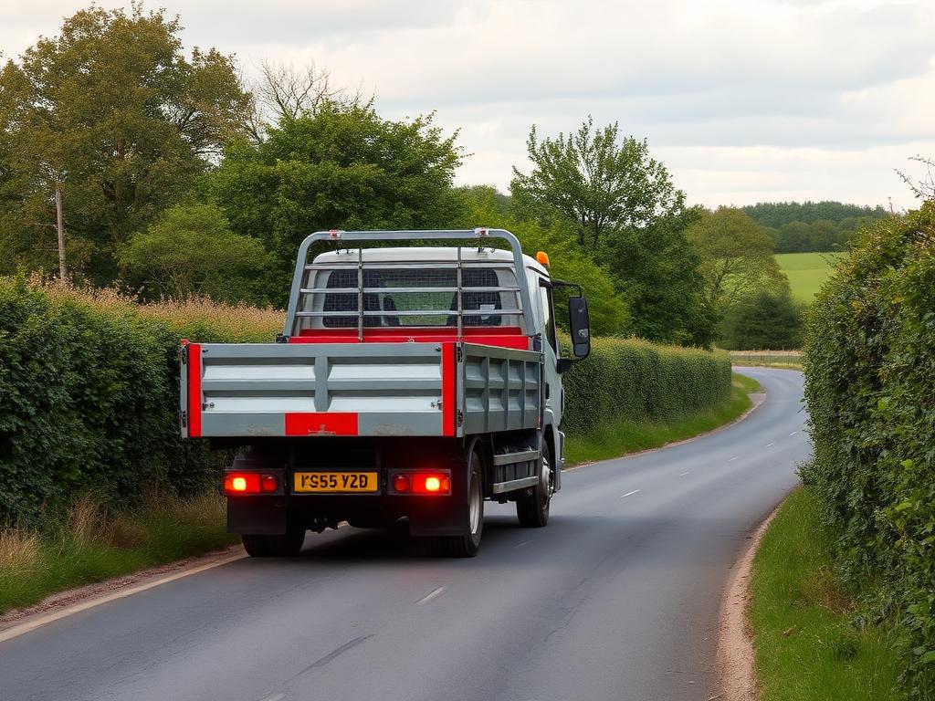 Rural Herefordshire lane recovery.